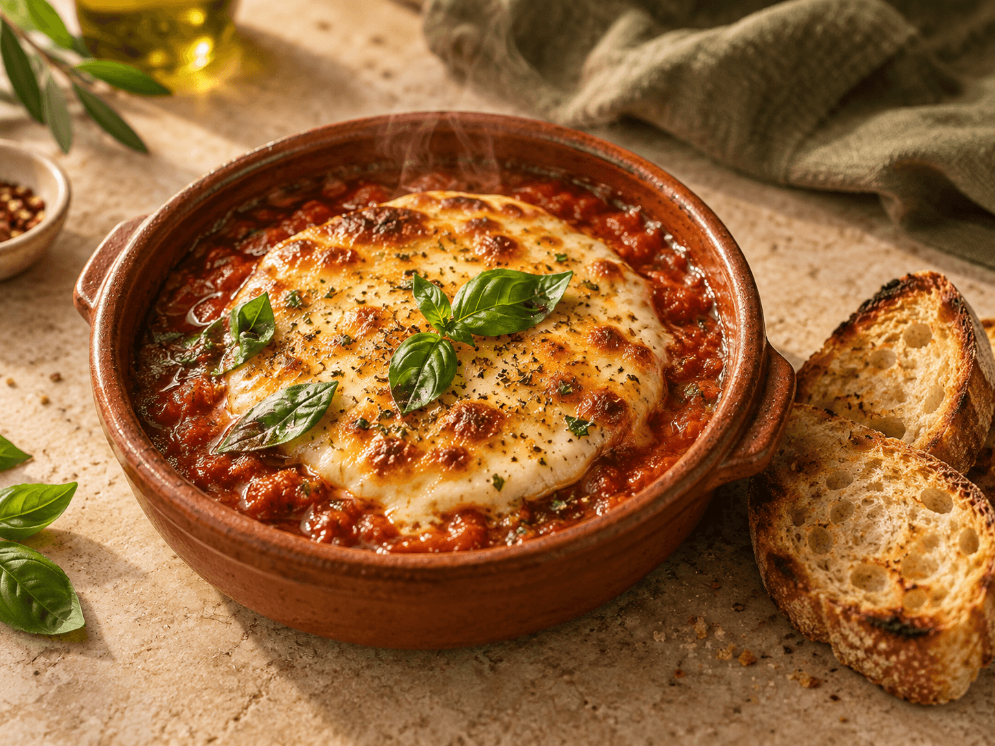 Provolone al Horno, imagen ilustrativa